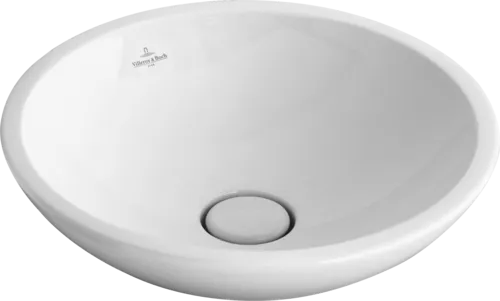 VILLEROY BOCH Umyvadlo na desku Loop & Friends, 430 x 430 x 120 mm, bílá Alpine, s přepadem #51440001