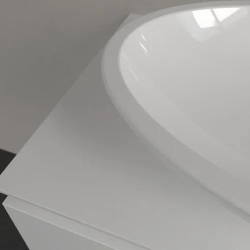 VILLEROY BOCH Umyvadlo na desku Loop & Friends, 630 x 430 x 120 mm, bílá Alpine, s přepadem #51511001, obrázek 5