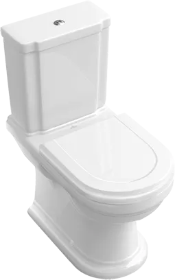 VILLEROY BOCH Hommage Oplachovací klozet pro kombinaci, stojící, Pergamon CeramicPlus #666210R3