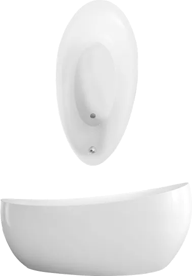 VILLEROY BOCH Volně stojící vana Aveo nové generace, 1900 x 950 mm, bílá Alpine #UBQ194AVE9T1V-01