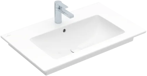 VILLEROY BOCH Skříňkové umyvadlo Venticello, 800 x 500 x 165 mm, bílá Alpine, s přepadem #41048L01
