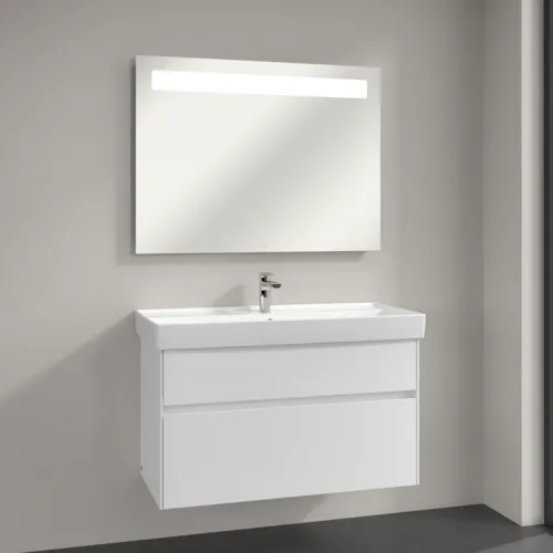 Obrázek VILLEROY BOCH Více informací 14 Zrcadlo s osvětlením, 1000 x 750 x 47 mm #A4291000