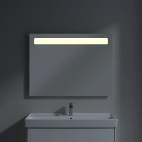 Obrázek VILLEROY BOCH Více informací 14 Zrcadlo s osvětlením, 1000 x 750 x 47 mm #A4291000