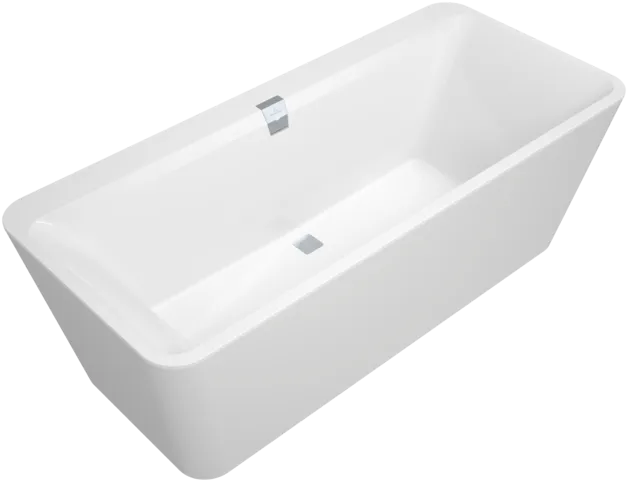 VILLEROY BOCH Volně stojící vana Squaro Edge 12, 1800 x 800 mm, bílá Alpine #UBQ180SQE7PDT1V01