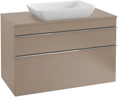 VILLEROY BOCH Venticello polozapuštěné umyvadlo, 555 x 360 x 110 mm, bílá Alpine, s přepadem #41135501