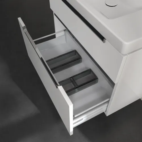 Obrázek VILLEROY BOCH Subway 2.0 Vanity unit, 2 zásuvky, 787 x 590 x 449 mm, lesklá bílá #A91410DH