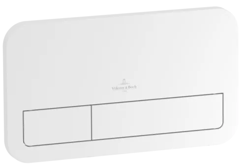 Зображення з  VILLEROY BOCH Instalační systémy ViConnect WC ovládací deska 200S, 2-splachovací, bílá #92249068