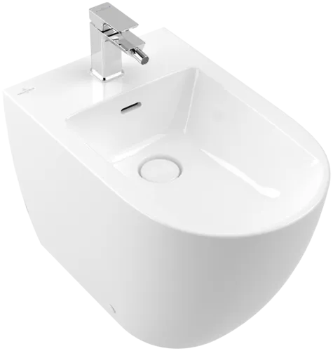V&B SUBWAY 3.0 bidet stojící s přepadem #447100R1 - bílá+CP