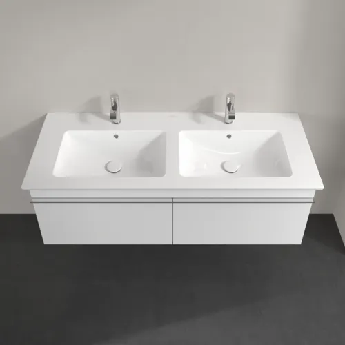 VILLEROY BOCH Venticello toaletní skříňka, 2 zásuvky, 1253 x 420 x 502 mm, lesklá bílá / lesklá bílá #A93901DH, obrázek 4