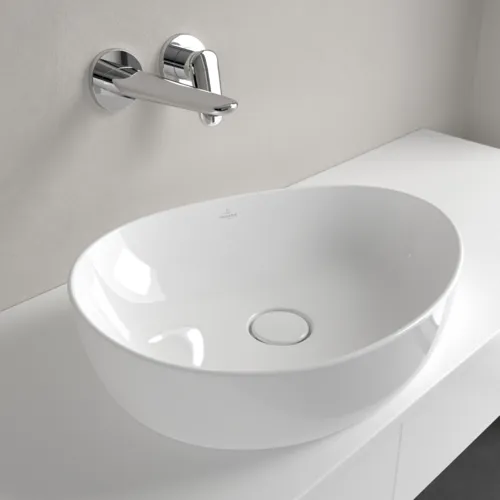 Obrázek V&B Antao umyvadlo k postavení na desku 510x400mm #4A7351R1 - bílá+CP
