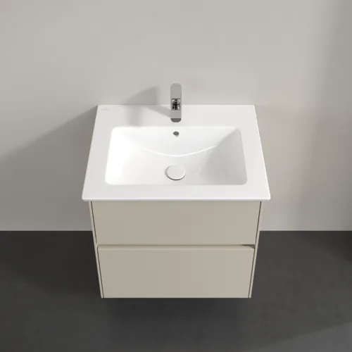 Obrázek V&B Collaro skříňka pod umyvadlo, 2 výsuvy, 611x610x480mm #C14300VN - Cashmere Grey