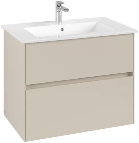 V&B Collaro skříňka pod umyvadlo, 2 výsuvy, 761x610x480mm #C14400VN - Cashmere Grey