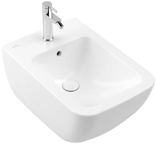 V&B Venticello závěsný bidet s otvorem pro baterii #441100RW - Stone White+CP