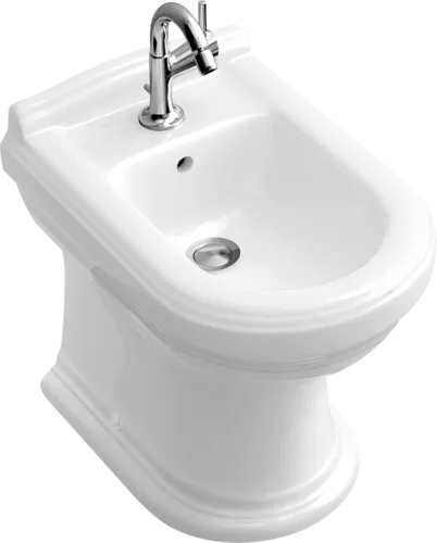 VILLEROY BOCH Bidet Hommage, stojící, 370 x 575 mm, bílý Alpine CeramicPlus #744200R1