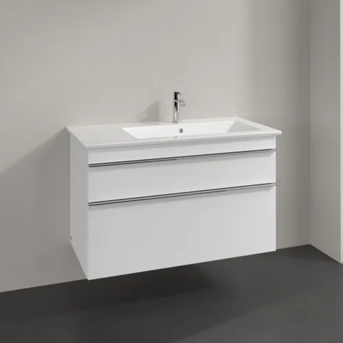 VILLEROY BOCH Venticello toaletní skříňka, 2 zásuvky, 953 x 590 x 502 mm, bílá matná / bílá matná #A92801MS, obrázek 2