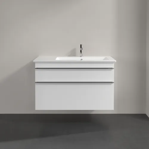 VILLEROY BOCH Venticello toaletní skříňka, 2 zásuvky, 953 x 590 x 502 mm, lesklá bílá / lesklá bílá #A92801DH, obrázek 3