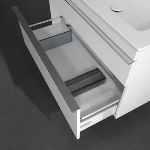 VILLEROY BOCH Venticello toaletní skříňka, 2 zásuvky, 953 x 590 x 502 mm, lesklá bílá / lesklá bílá #A92801DH, obrázek 6