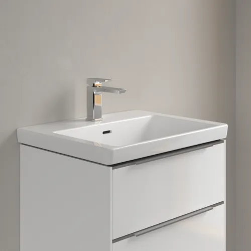 Obrázek VILLEROY BOCH Umyvadlo Subway 3.0, 600 x 470 x 165 mm, bílé Alpine, s přepadem #4A706001