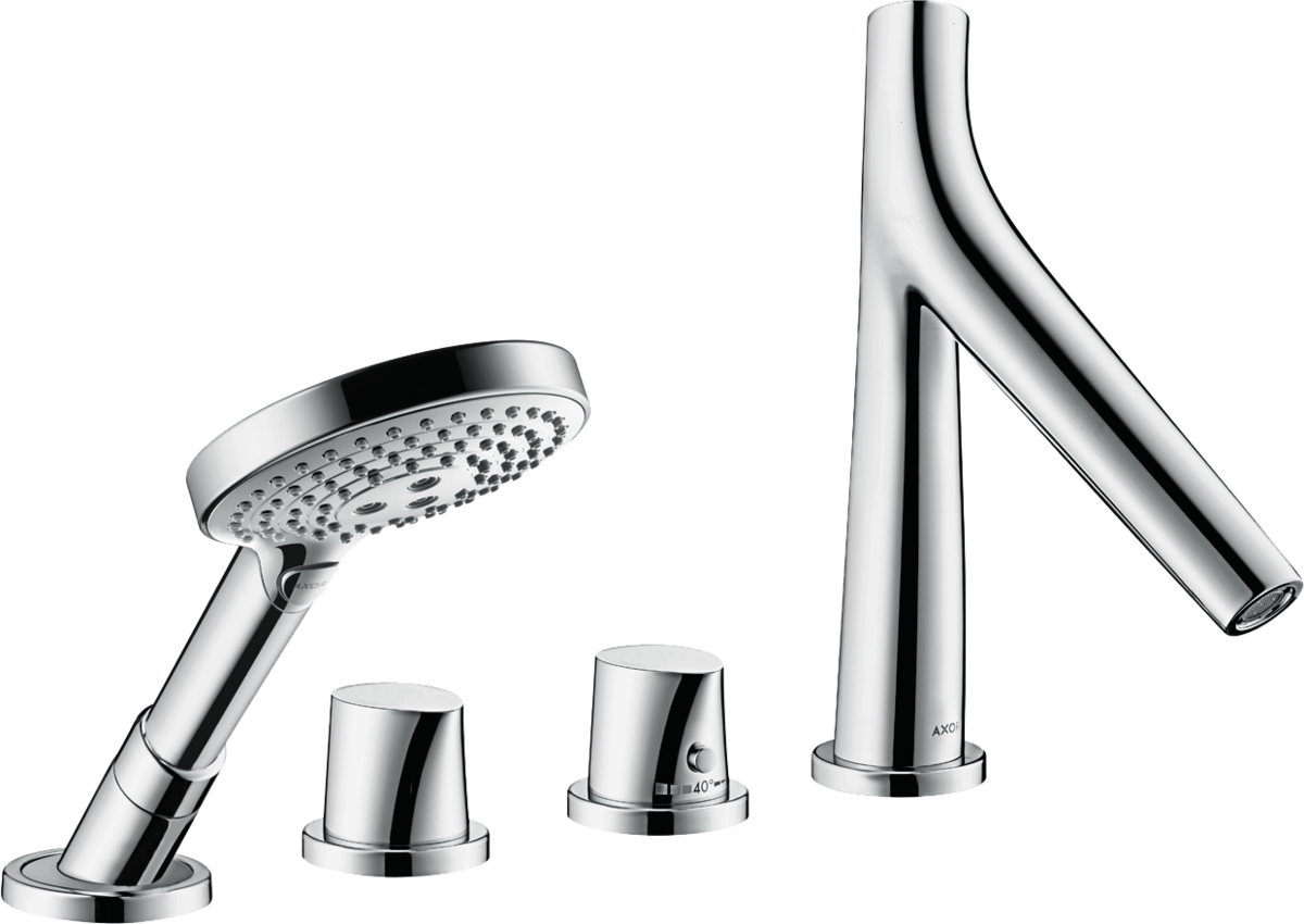 HANSGROHE AXOR Starck Organic 4-otvorová termostatická baterie #12426000 - chrom