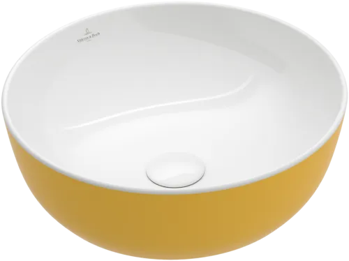 VILLEROY BOCH Umyvadlo na desku Artis, 430 x 430 x 130 mm, Indian Summer, bez přepadu #417943BCW9