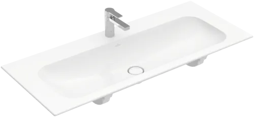 VILLEROY BOCH Umyvadlo na skříňku Finion, 1200 x 500 x 160 mm, bílá Alpine CeramicPlus, se skrytým přepadem, neleštěné #4164CBR1