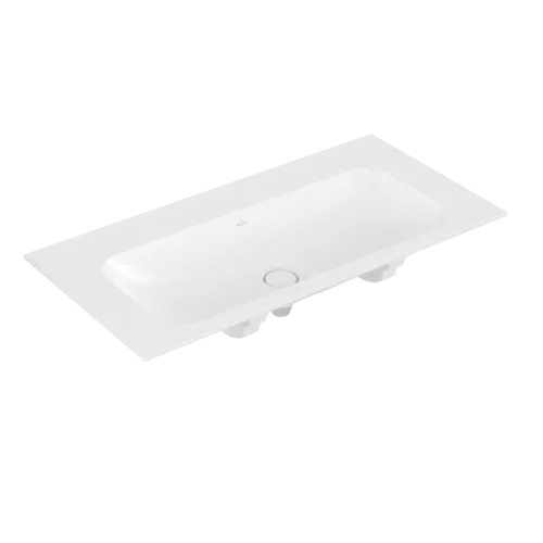 VILLEROY BOCH Umyvadlo na skříňku Finion, 1000 x 500 x 160 mm, Stone White CeramicPlus, bez přepadu, neleštěné #4164A3RW