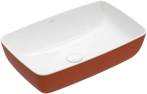 VILLEROY BOCH Umyvadlo na desku Artis, 580 x 385 x 130 mm, rezavé, bez přepadu #417258BCW8