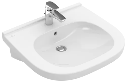 VILLEROY BOCH ViCare umyvadlo ViCare, 600 x 550 x 195 mm, bílé Alpine CeramicPlus, bez přepadu #411961R1