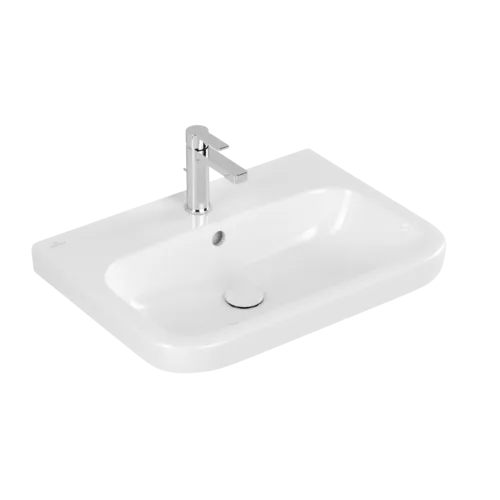 VILLEROY BOCH Umyvadlo Architectura, 650 x 470 x 180 mm, bílá Alpine CeramicPlus, s přepadem, leštěné #4188KGR1