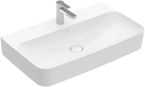 VILLEROY BOCH Umyvadlo Finion, 800 x 470 x 165 mm, bílá Alpine CeramicPlus, bez přepadu #416881R1