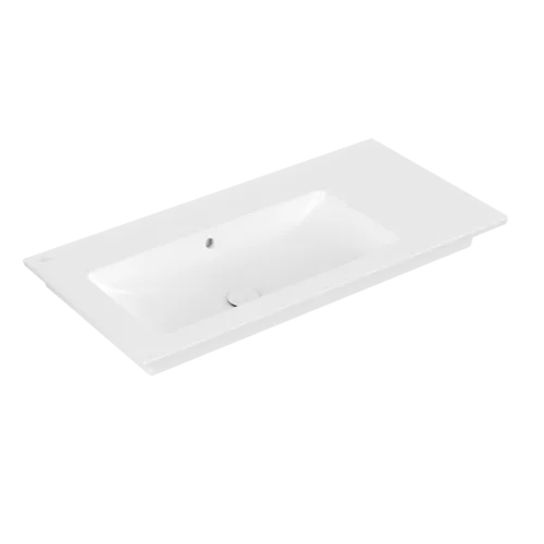 VILLEROY BOCH Umyvadlo na skříňku Venticello, 1000 x 500 x 170 mm, Stone White CeramicPlus, s přepadem #4134L3RW