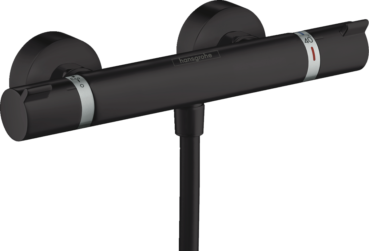HANSGROHE Ecostat Comfort Sprchový termostat na stěnu #13116670 - matná černá