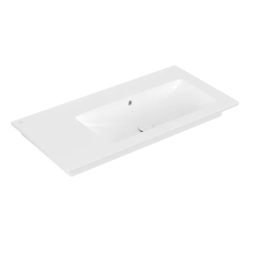 VILLEROY BOCH Umyvadlo na skříňku Venticello, 1000 x 500 x 170 mm, Stone White CeramicPlus, s přepadem #4134R3RW