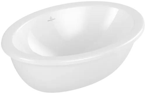VILLEROY BOCH Podomítkové umyvadlo Loop & Friends, 485 x 325 x 215 mm, bílé Alpine, bez přepadu #4A540101