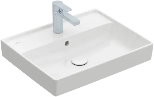 VILLEROY BOCH Umyvadlo Collaro, 550 x 440 x 160 mm, bílá alpská, s přepadem #4A335501