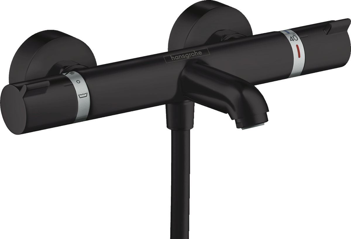HANSGROHE Ecostat Comfort Vanový termostat na stěnu #13114670 - matná černá