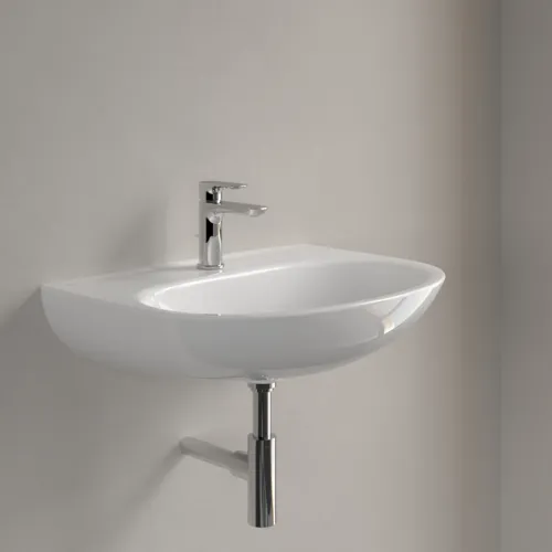 VILLEROY BOCH Umyvadlo O.novo, 650 x 480 x 180 mm, bílá alpská, bez přepadu #4A406601, obrázek 3