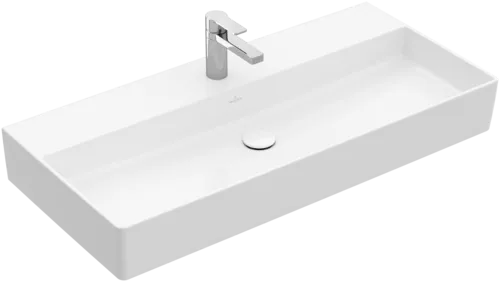 VILLEROY BOCH Umyvadlo Memento 2.0, 1000 x 470 x 135 mm, bílá Alpine, bez přepadu, leštěné #4A221H01