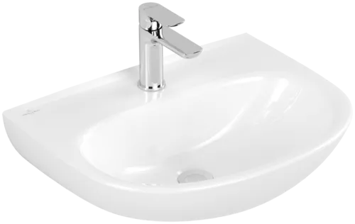 VILLEROY BOCH Umyvadlo O.novo, 550 x 440 x 180 mm, bílá Alpine CeramicPlus, bez přepadu #4A4056R1