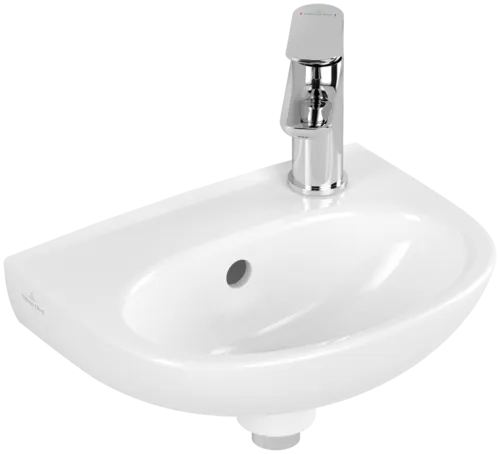 VILLEROY BOCH Umyvadlo O.novo, 360 x 275 x 145 mm, bílé Alpine CeramicPlus, s přepadem #43403RR1