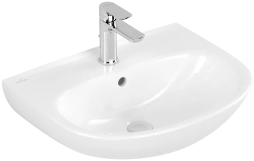VILLEROY BOCH Umyvadlo O.novo, 550 x 440 x 180 mm, bílá alpská, s přepadem #4A405501