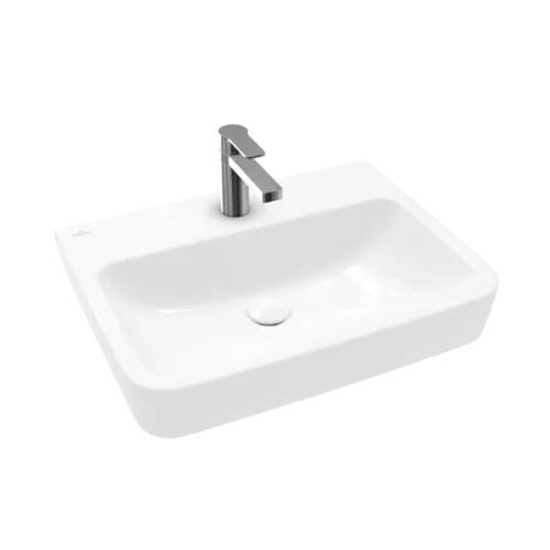 VILLEROY BOCH Umyvadlo O.novo, 600 x 460 x 175 mm, bílé Alpine AntiBac CeramicPlus, bez přepadu, leštěná zadní a spodní strana #4A416LT2