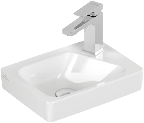 VILLEROY BOCH Umyvadlo Architectura, 360 x 265 x 135 mm, bílá Alpine CeramicPlus, s přepadem #438636R1