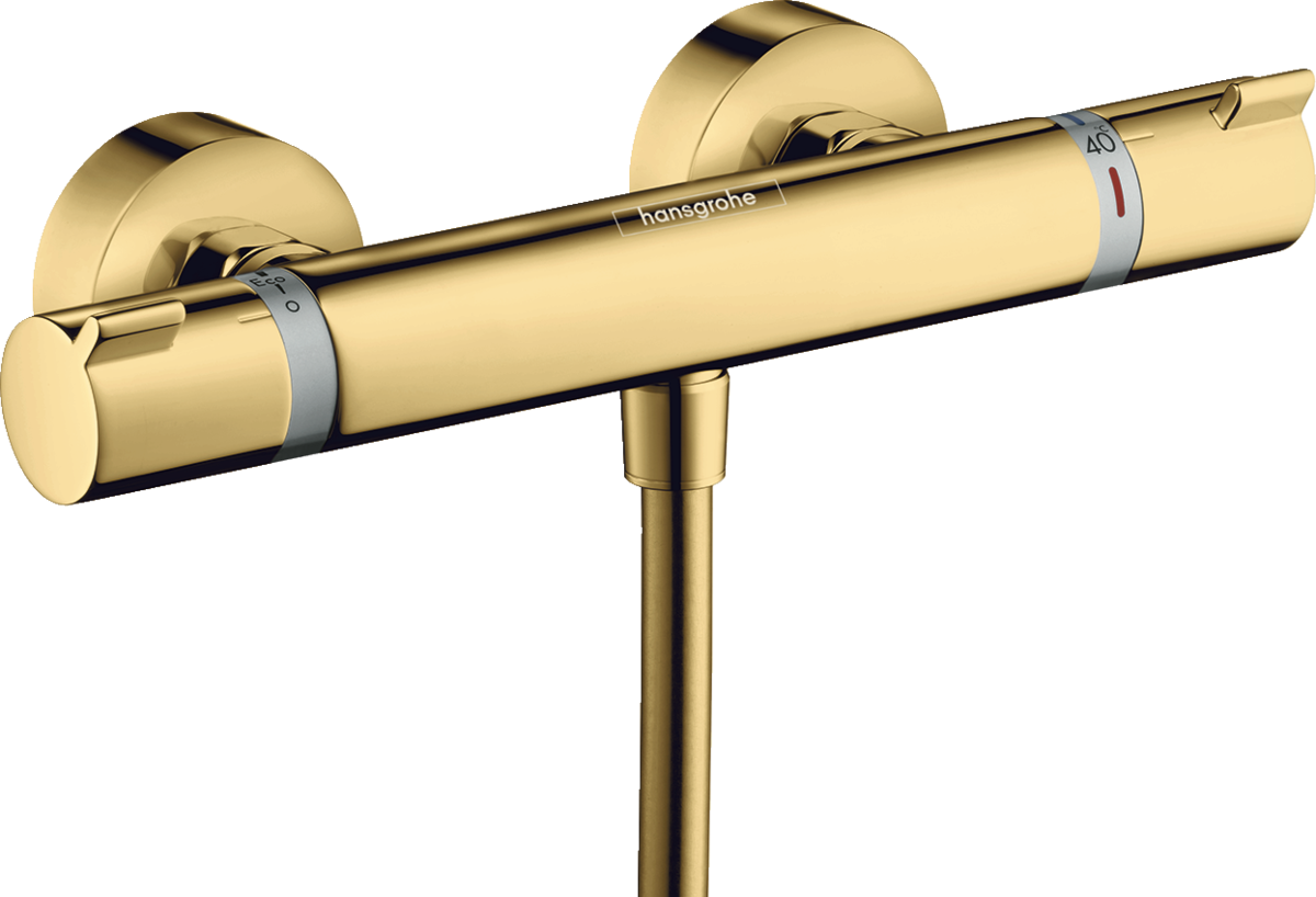 HANSGROHE Ecostat Comfort Sprchový termostat na stěnu #13116990 - leštěný vzhled zlata