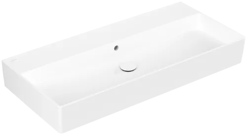 VILLEROY BOCH Umyvadlo Memento 2.0, 1000 x 470 x 135 mm, bílá alpská, s přepadem, leštěné #4A221J01
