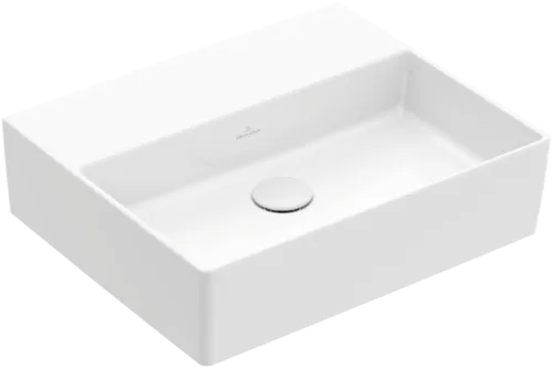 VILLEROY BOCH Umyvadlo Memento 2.0, 500 x 420 x 140 mm, bílá Alpine, bez přepadu, leštěné #4A225F01