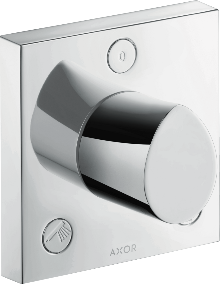 HANSGROHE AXOR Starck Organický odpadní a přepouštěcí ventil Trio/ Quattro 120/120 pod omítkou #12731000 - chrom