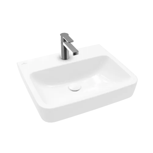 VILLEROY BOCH Umyvadlo O.novo, 550 x 460 x 175 mm, bílá Alpine CeramicPlus, bez přepadu, leštěná zadní a spodní strana #4A41MJR1