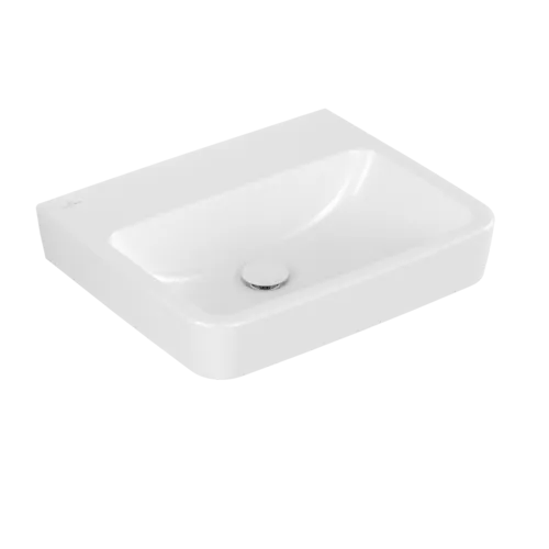 VILLEROY BOCH Umyvadlo O.novo, 550 x 460 x 175 mm, bílé Alpin AntiBac CeramicPlus, bez přepadu #4A4158T2