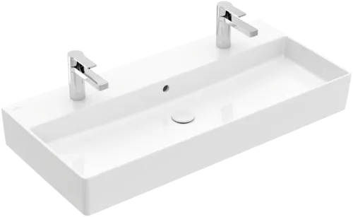 VILLEROY BOCH Umyvadlo Memento 2.0, 1000 x 470 x 135 mm, bílá alpská, s přepadem, leštěné #4A221L01